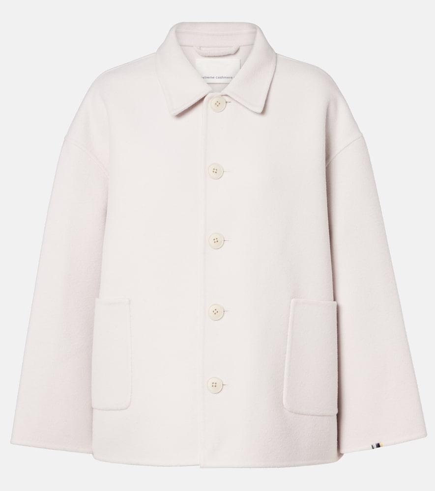 extreme cashmere maker wool and cashmere jacket