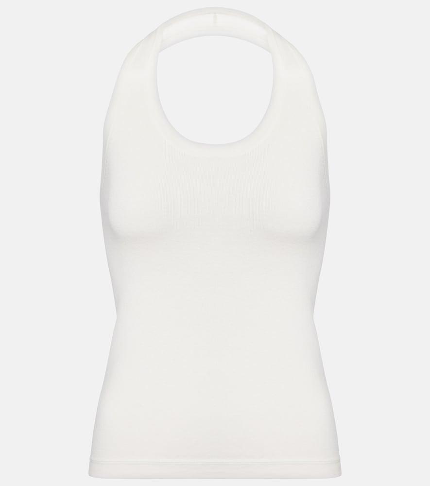 extreme cashmere n°409 jerry cotton and cashmere tank top