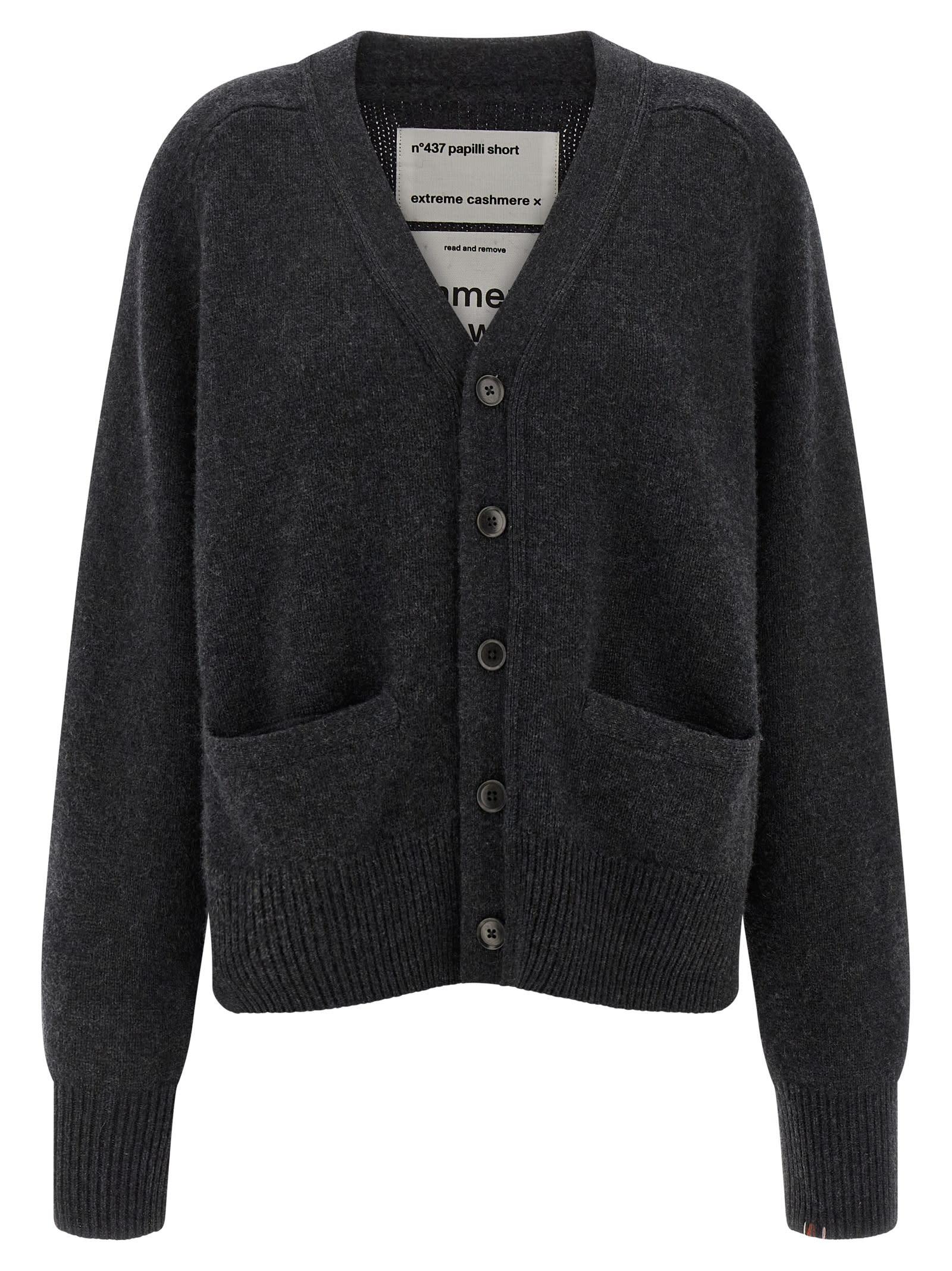 extreme cashmere n°437 papilli short cardigan