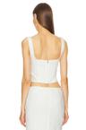 eyelet corset top