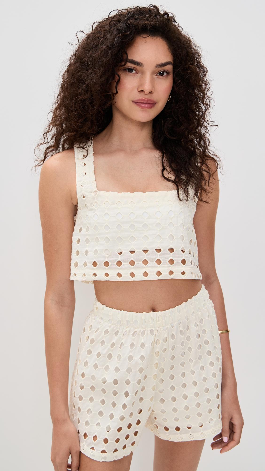 eyelet desiree tank
