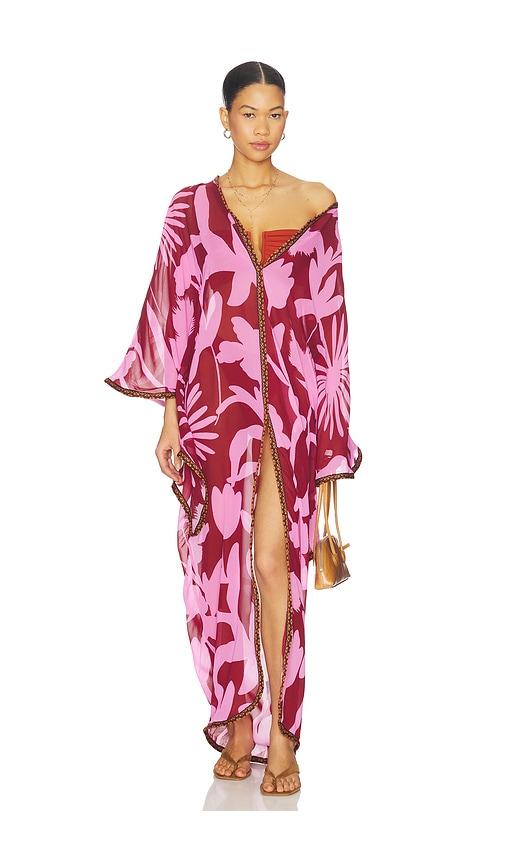 eywasouls malibu jaya dress in pink.