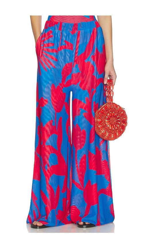 eywasouls malibu seby pant in red,blue.