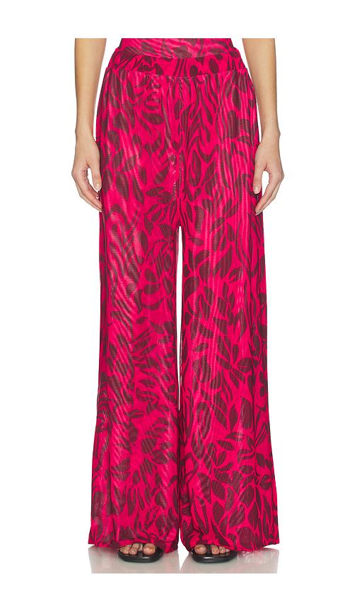 eywasouls malibu seby pant in red.