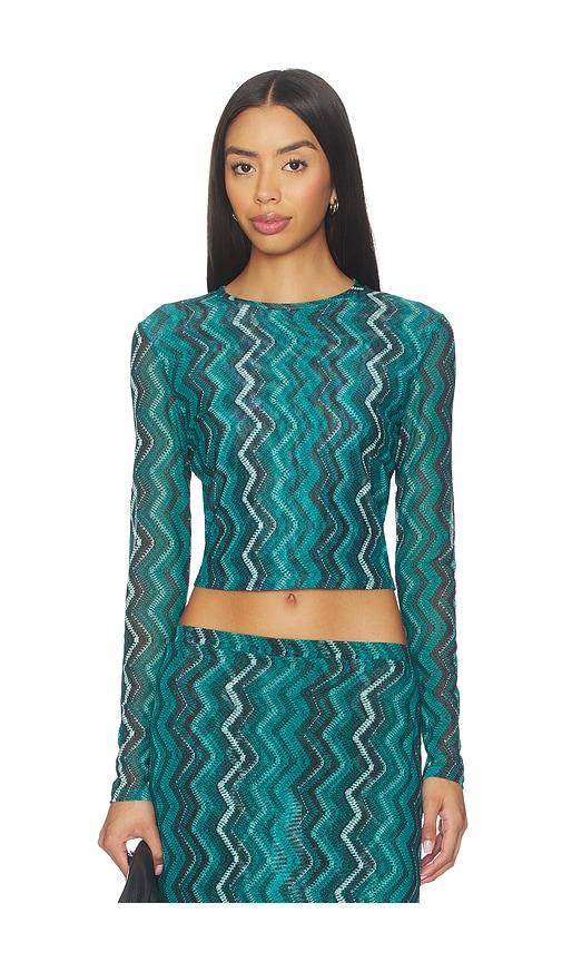 eywasouls malibu sunny top in teal.