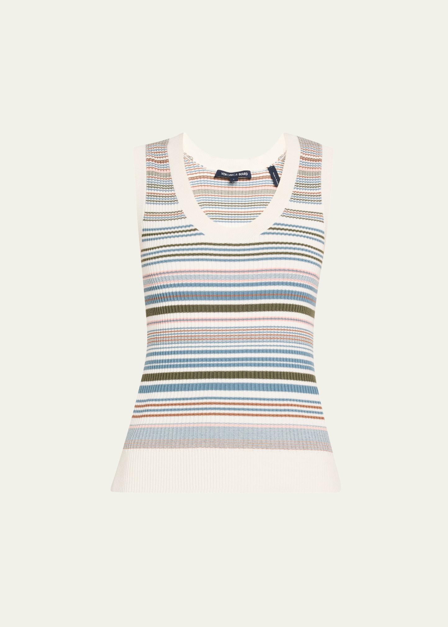ezinna stripe knit tank top