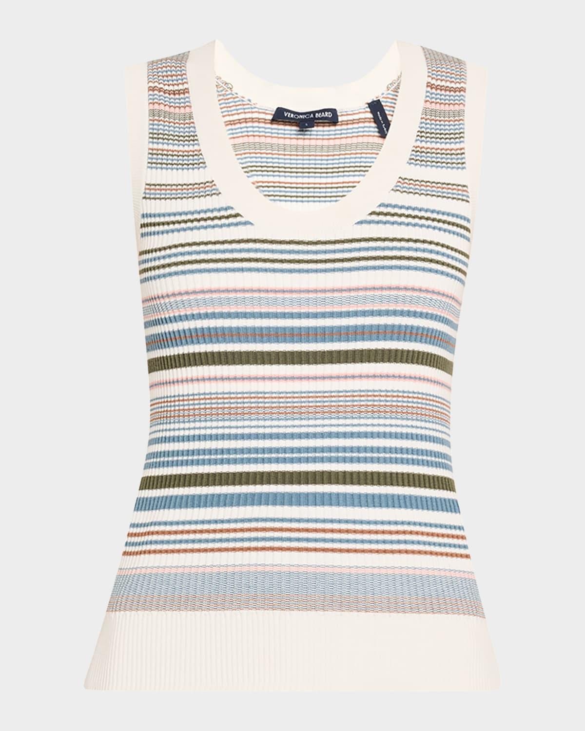 ezinna stripe knit tank top