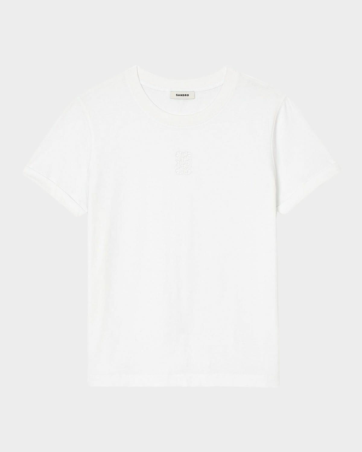 ezra cutout logo t-shirt