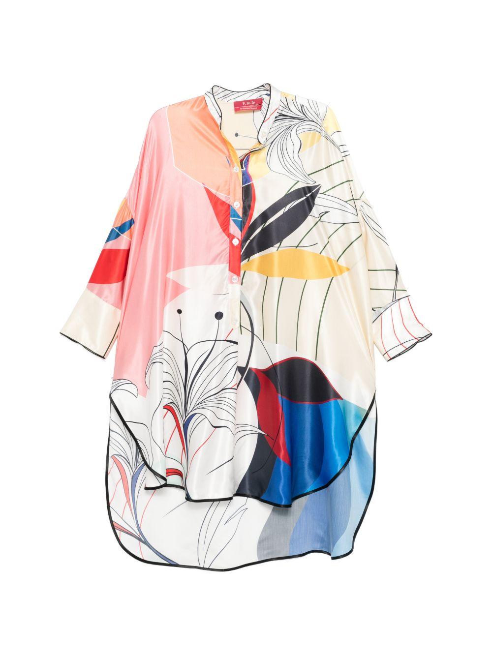 f. r.s . dresses multicolour viscose - women