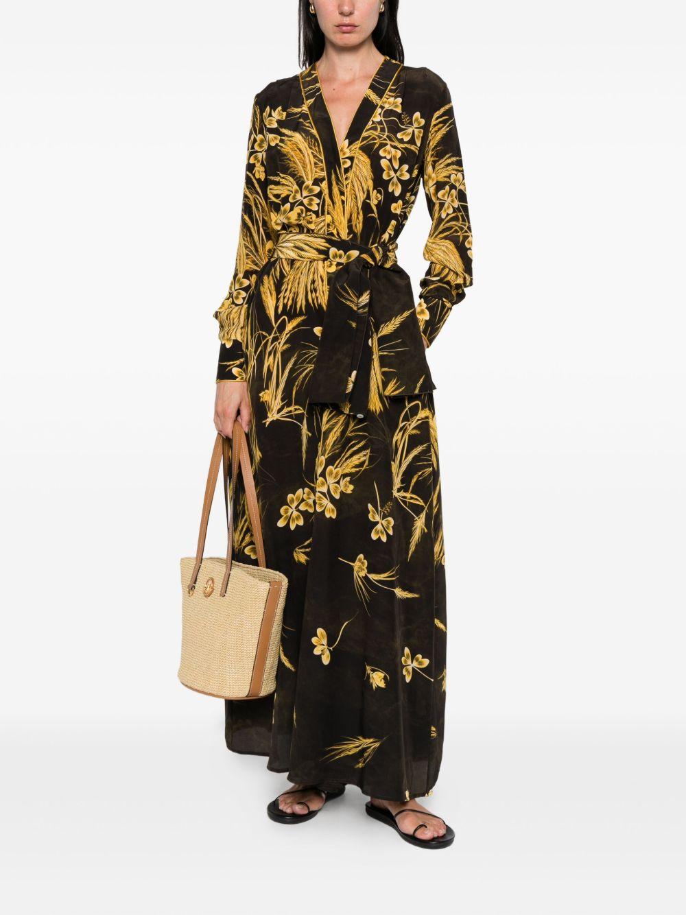 f. r.s . dresses yellow viscose - women
