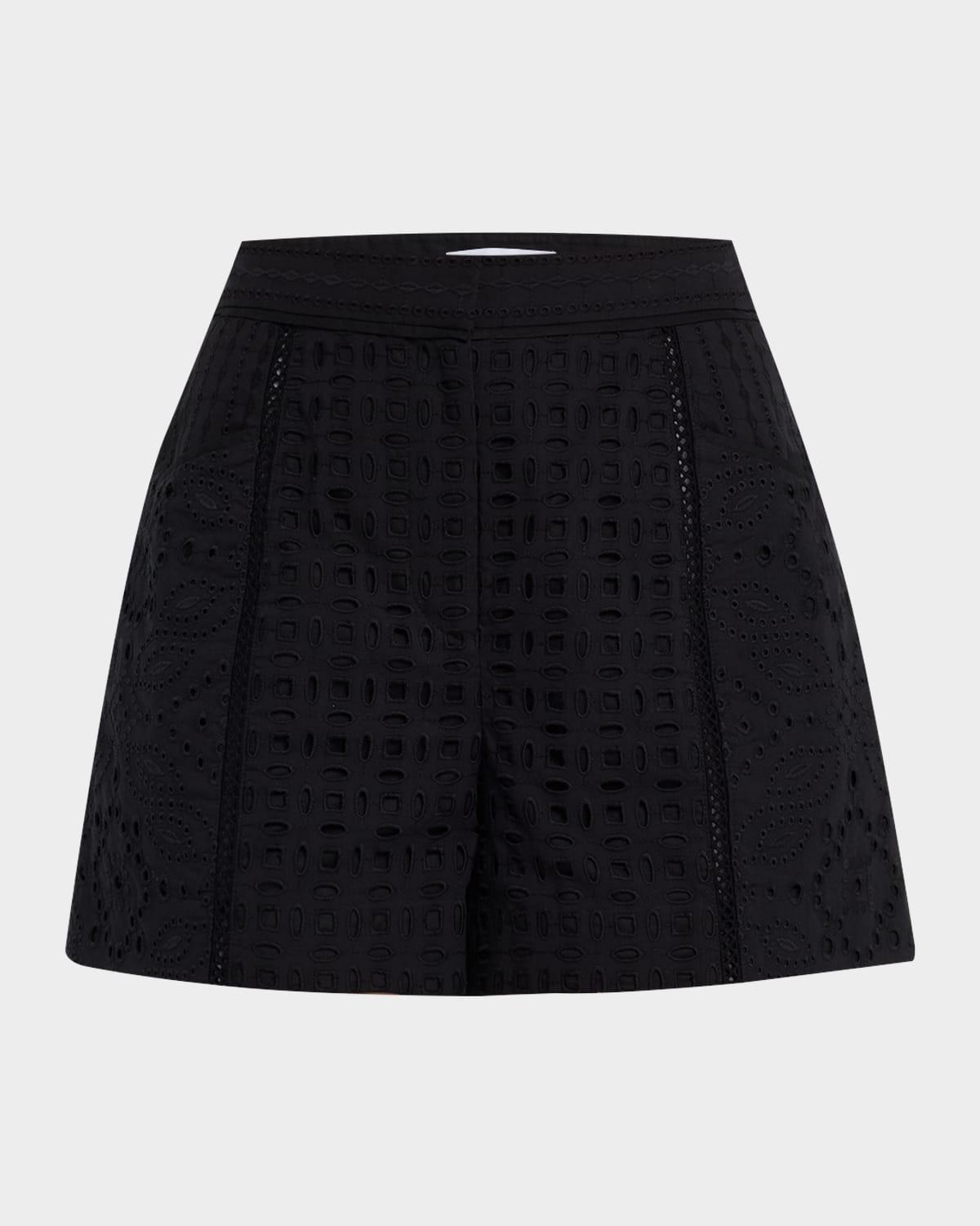 fabian eyelet shorts