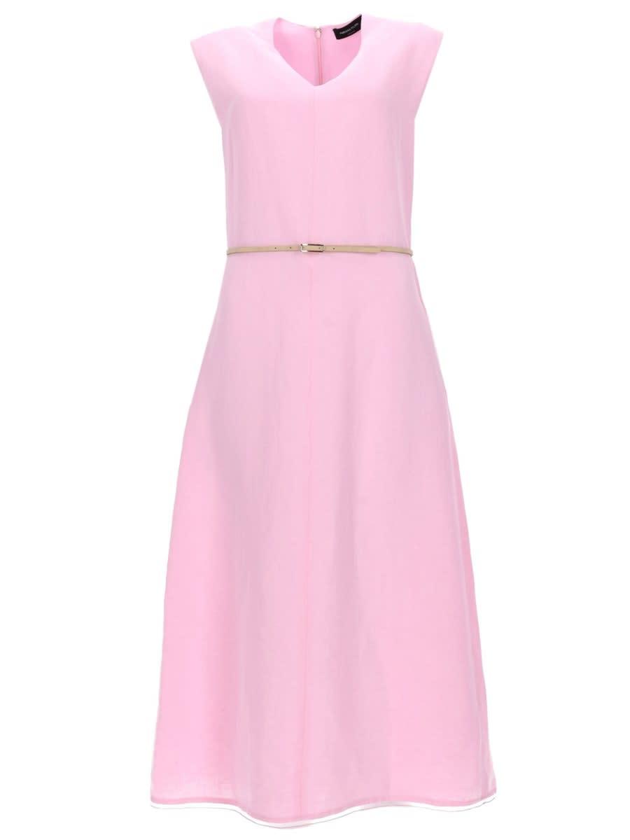 fabiana filippi abito midi in viscosa