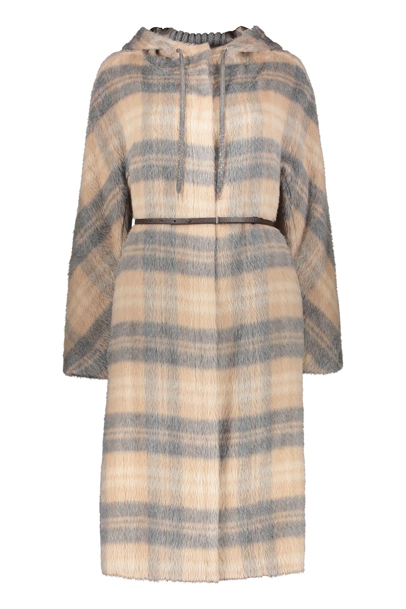 fabiana filippi alpaca-wool blend coat