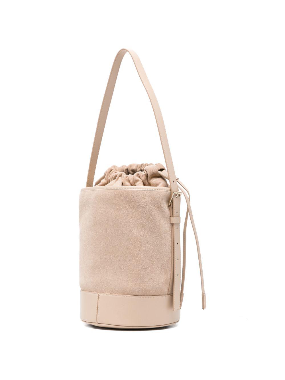fabiana filippi bags beige calf suede - women