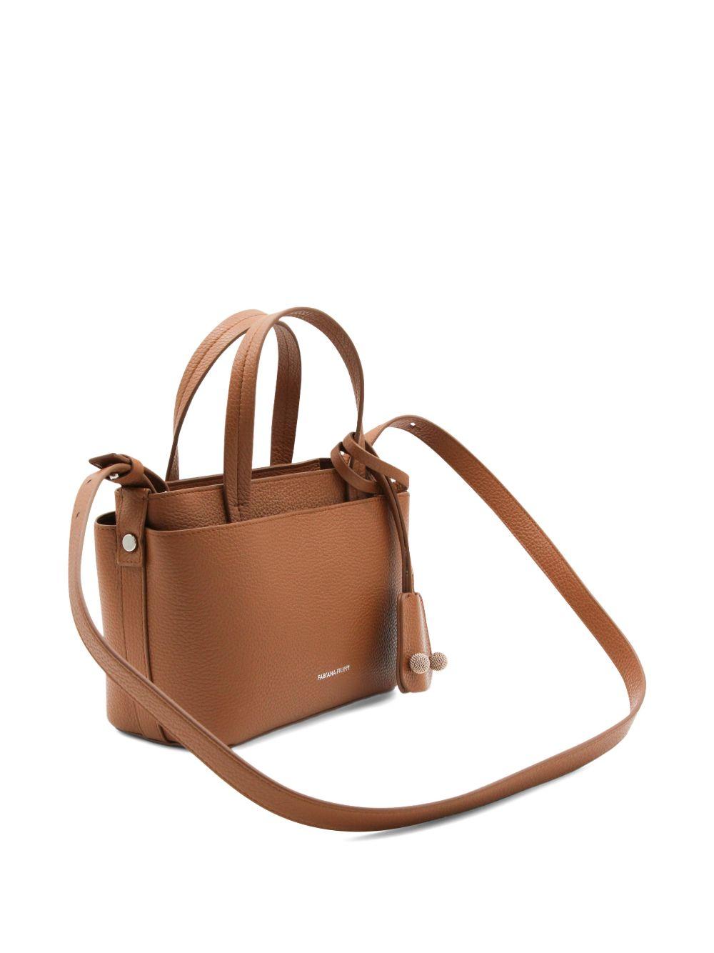 fabiana filippi bags leather brown calf - women