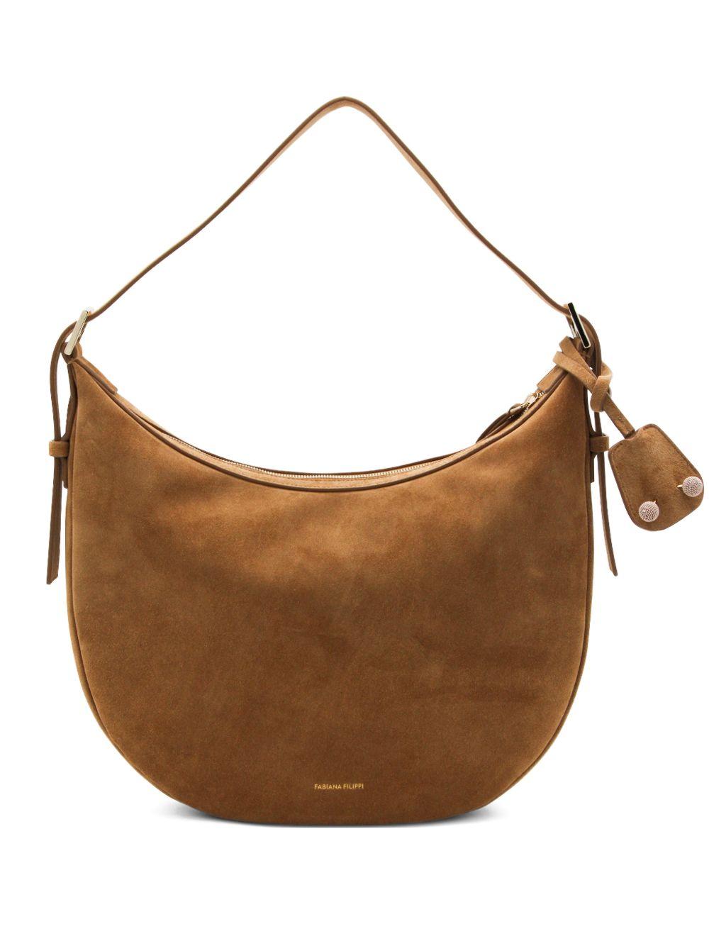 fabiana filippi bags leather brown outer: calf suede - women