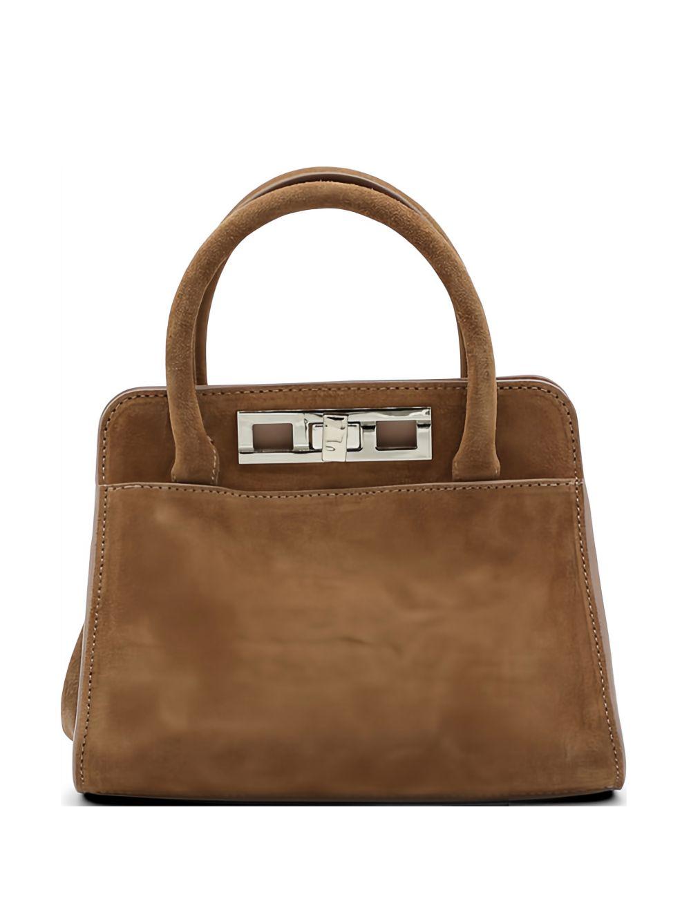 fabiana filippi bags leather brown outer: calf suede - women