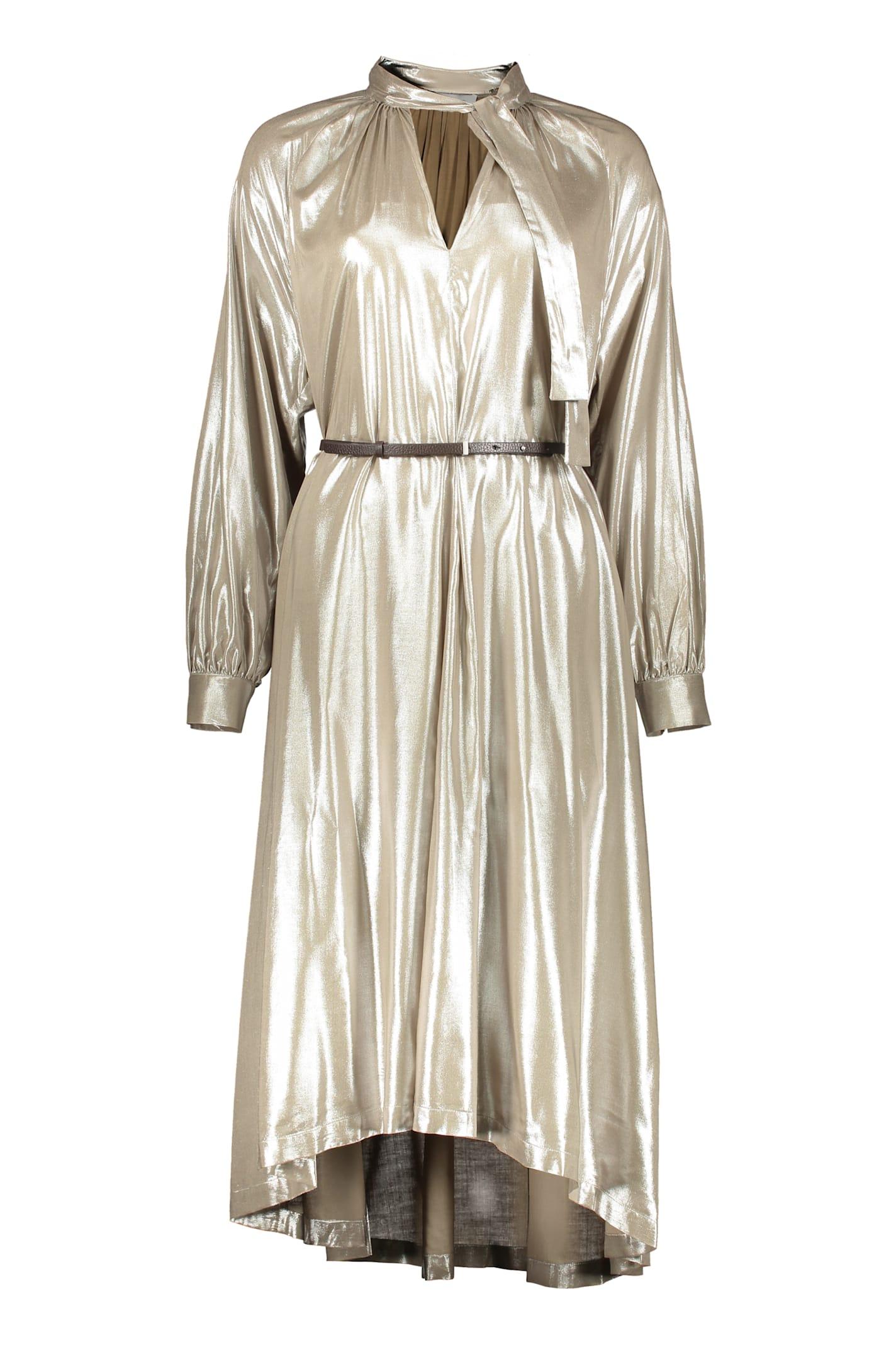 fabiana filippi belted waist dress