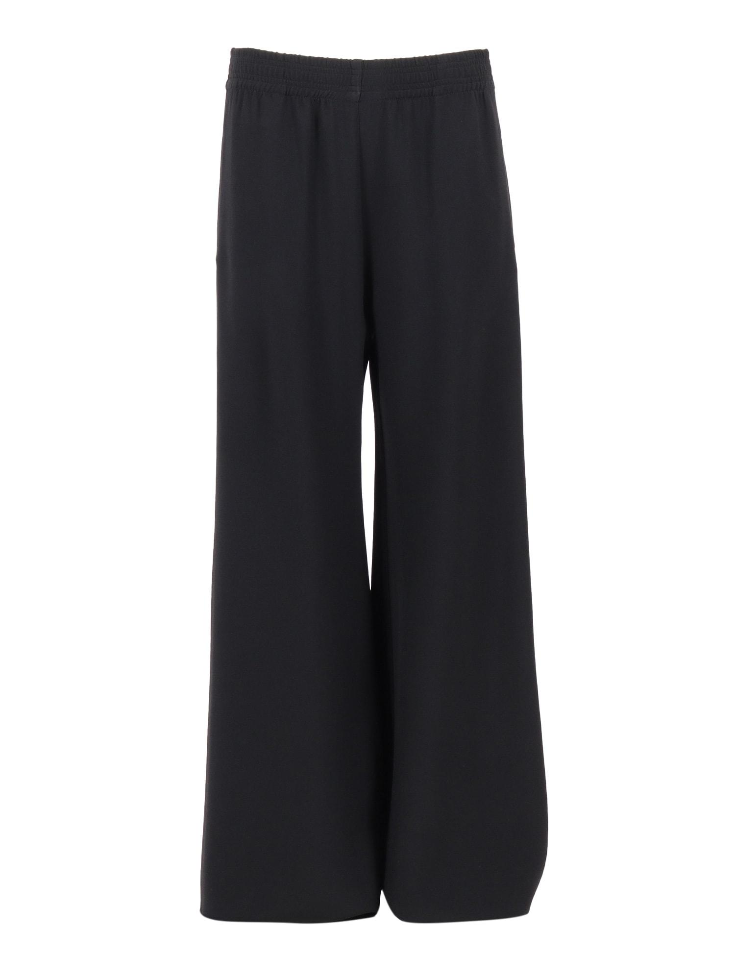 fabiana filippi cady wide leg trousers with elastic waistband