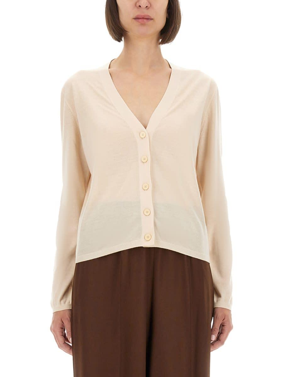 fabiana filippi cashmere and silk cardigan