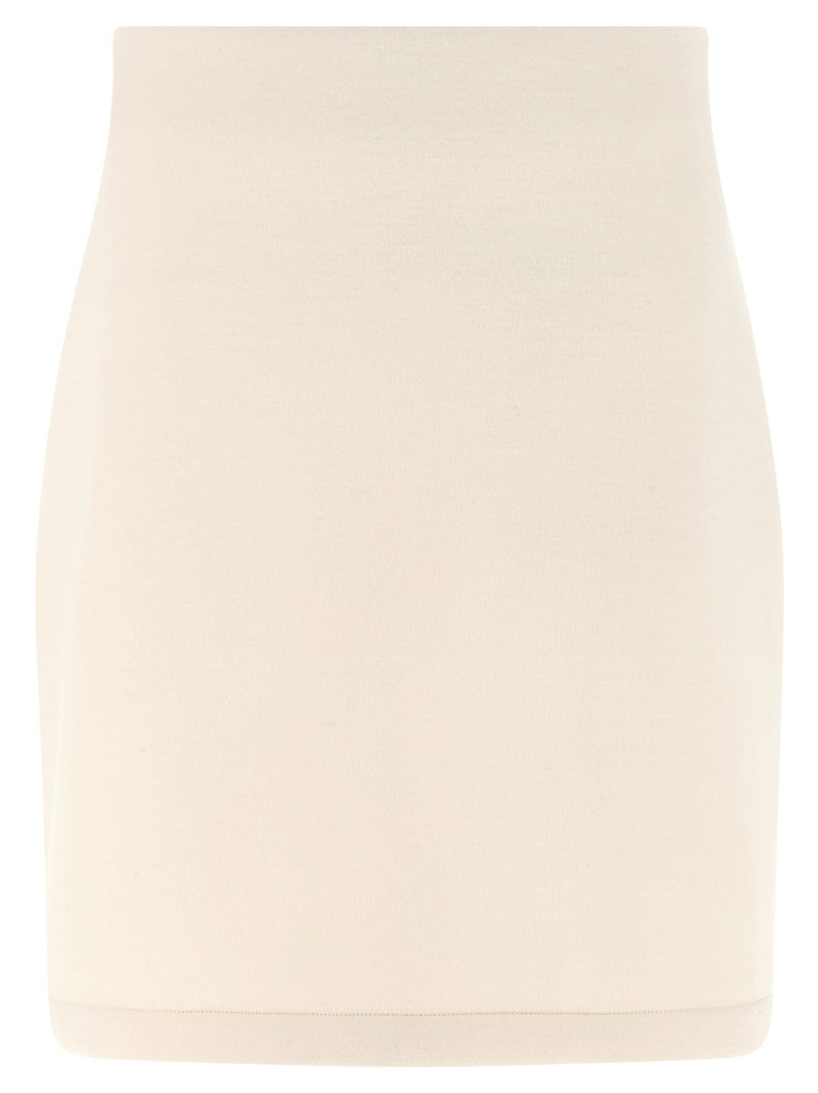 fabiana filippi cashmere scuba skirt