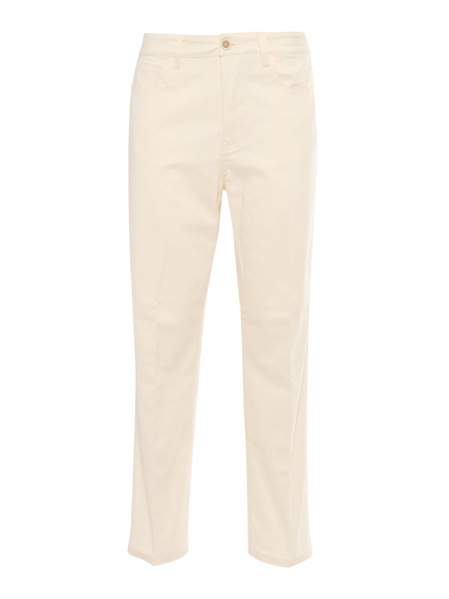 fabiana filippi cotton gabardine 5 pocket trousers