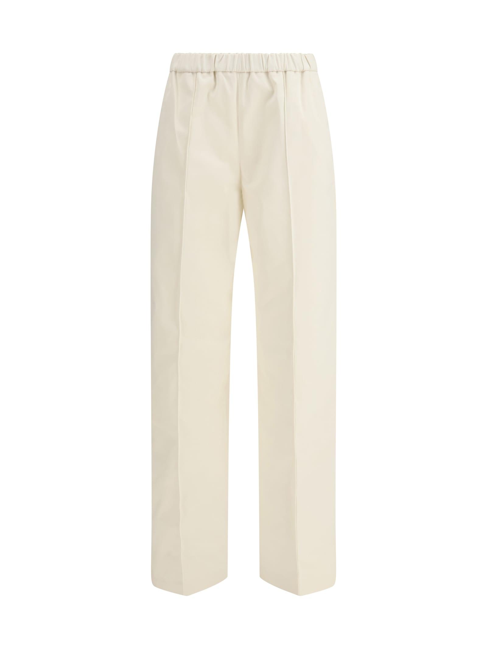 fabiana filippi cotton gabardine trousers