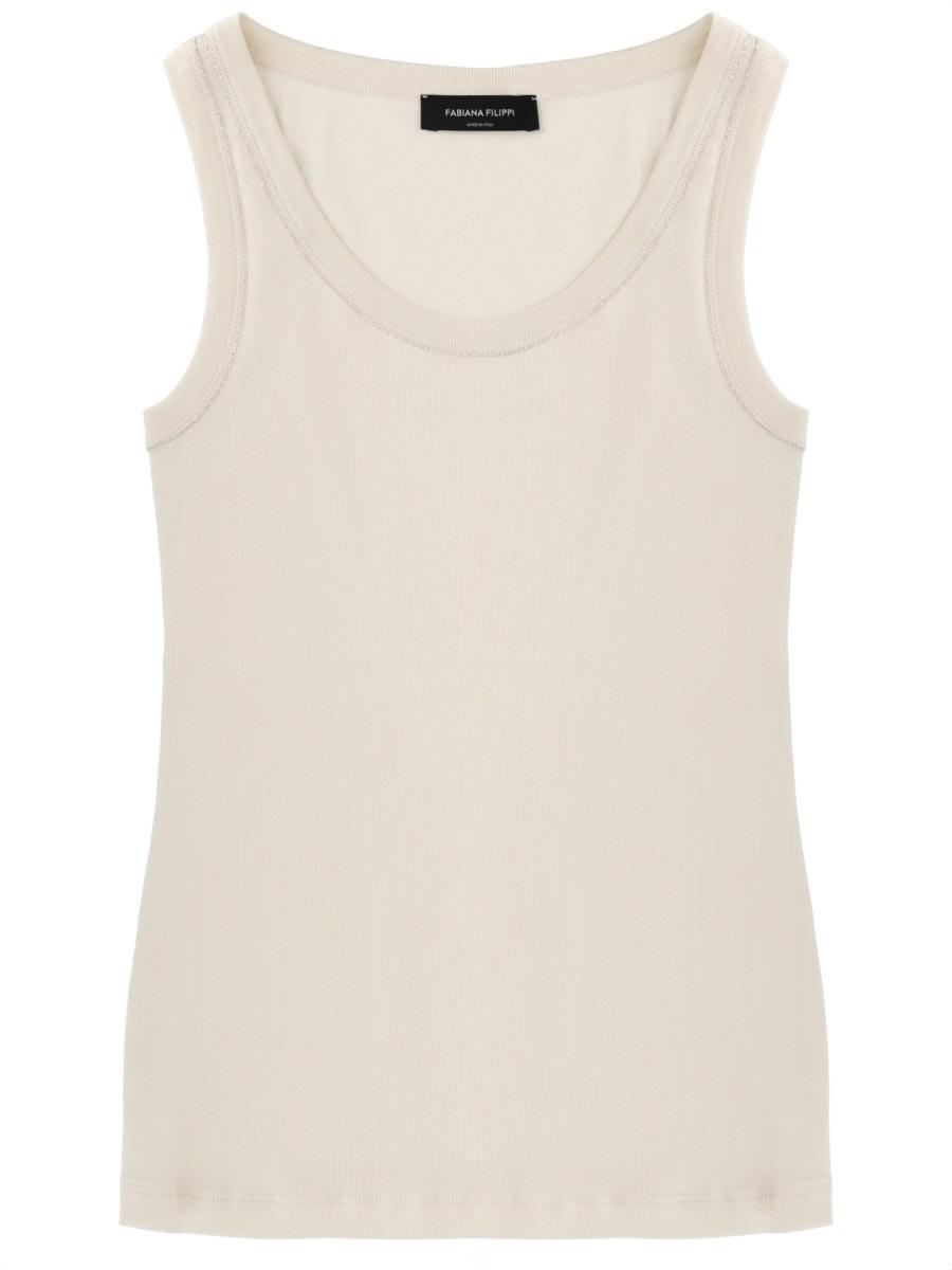 fabiana filippi cotton tank top