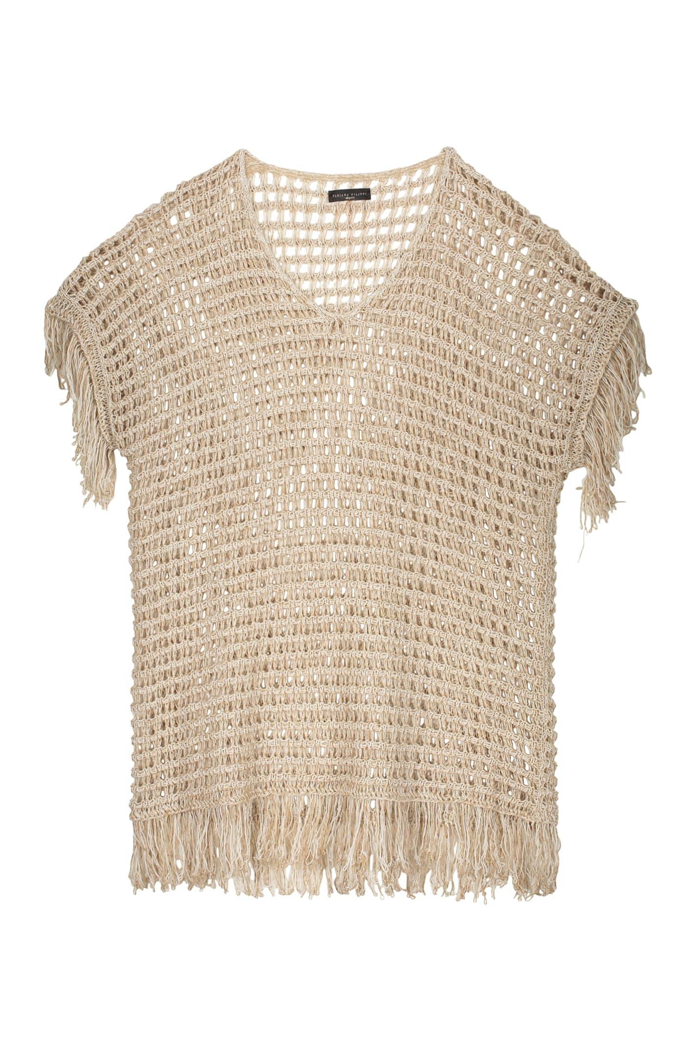 fabiana filippi crochet knit sweater