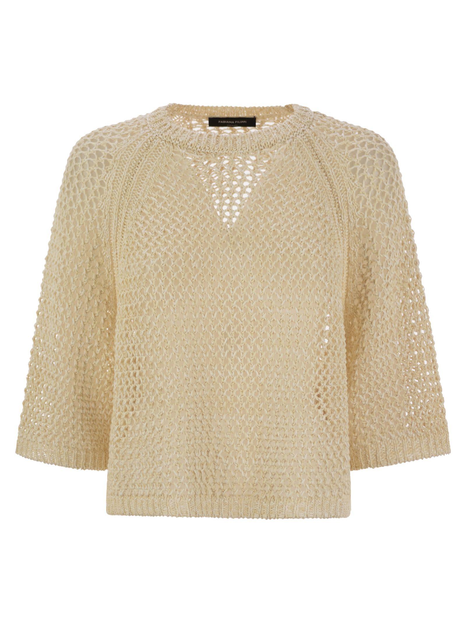 fabiana filippi crochet sweater