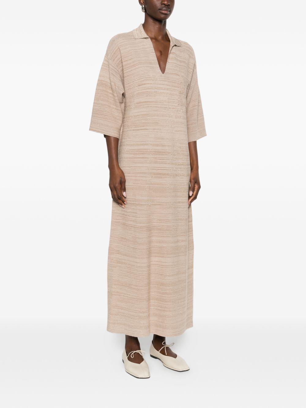 fabiana filippi dresses beige virgin wool - women
