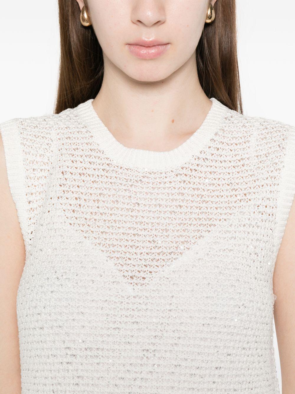 fabiana filippi dresses white outer: cotton - women