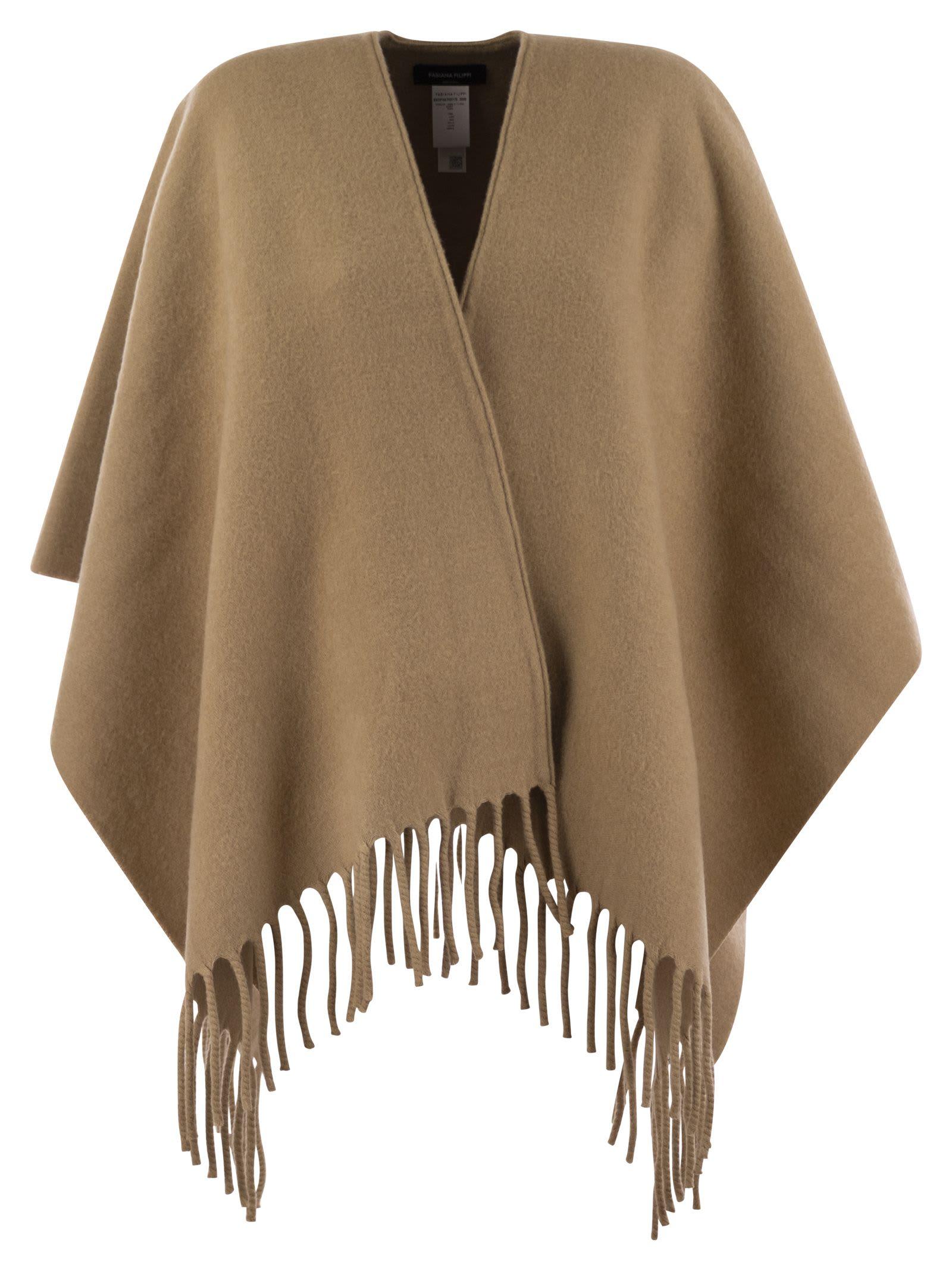 fabiana filippi fringed poncho