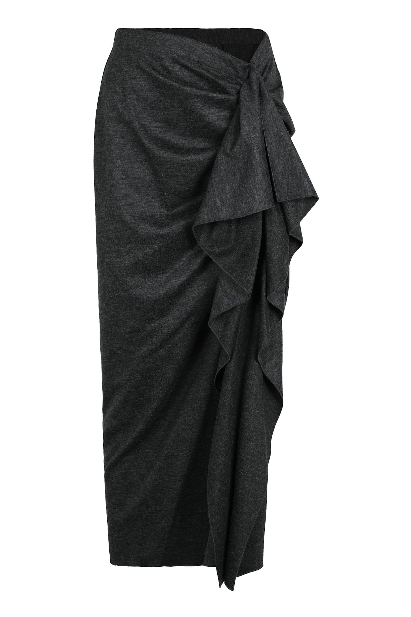 fabiana filippi gonna pareo in platinum