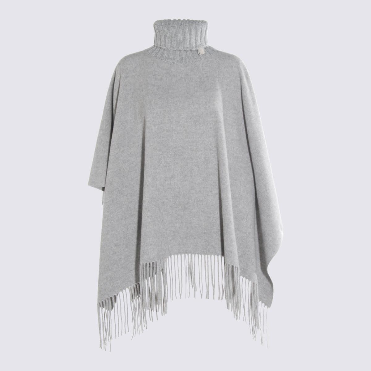 fabiana filippi grey wool capes