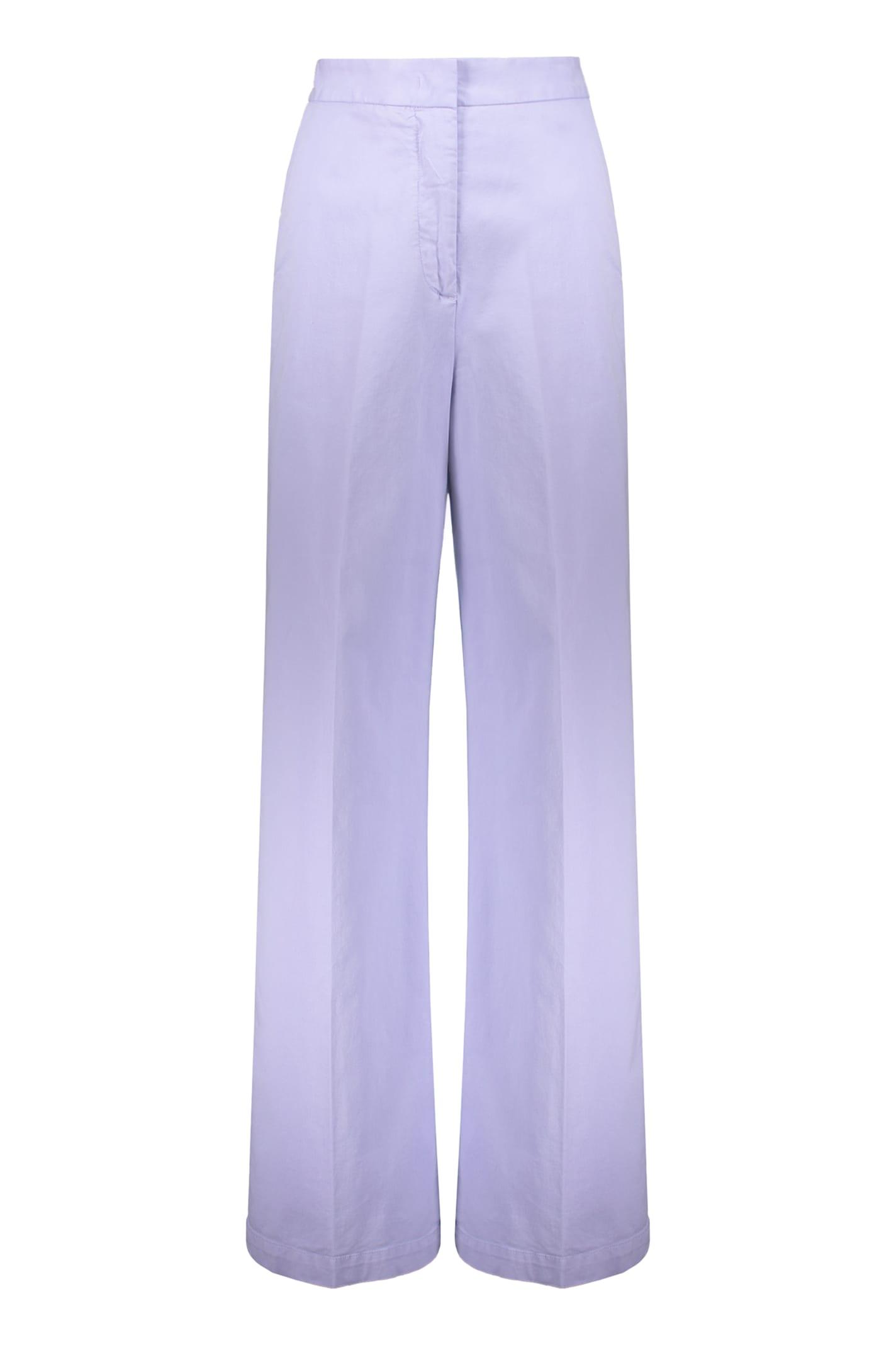 fabiana filippi high-rise cotton trousers