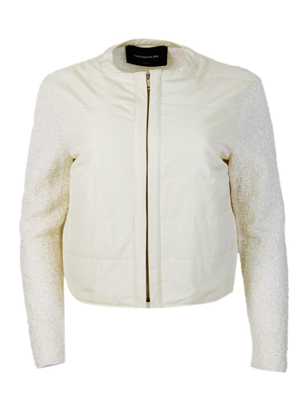 fabiana filippi jackets beige 74co 18pl 8ea - women