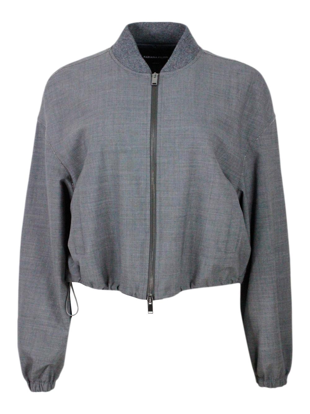 fabiana filippi jackets grey 75wv 23pa 2ea - women