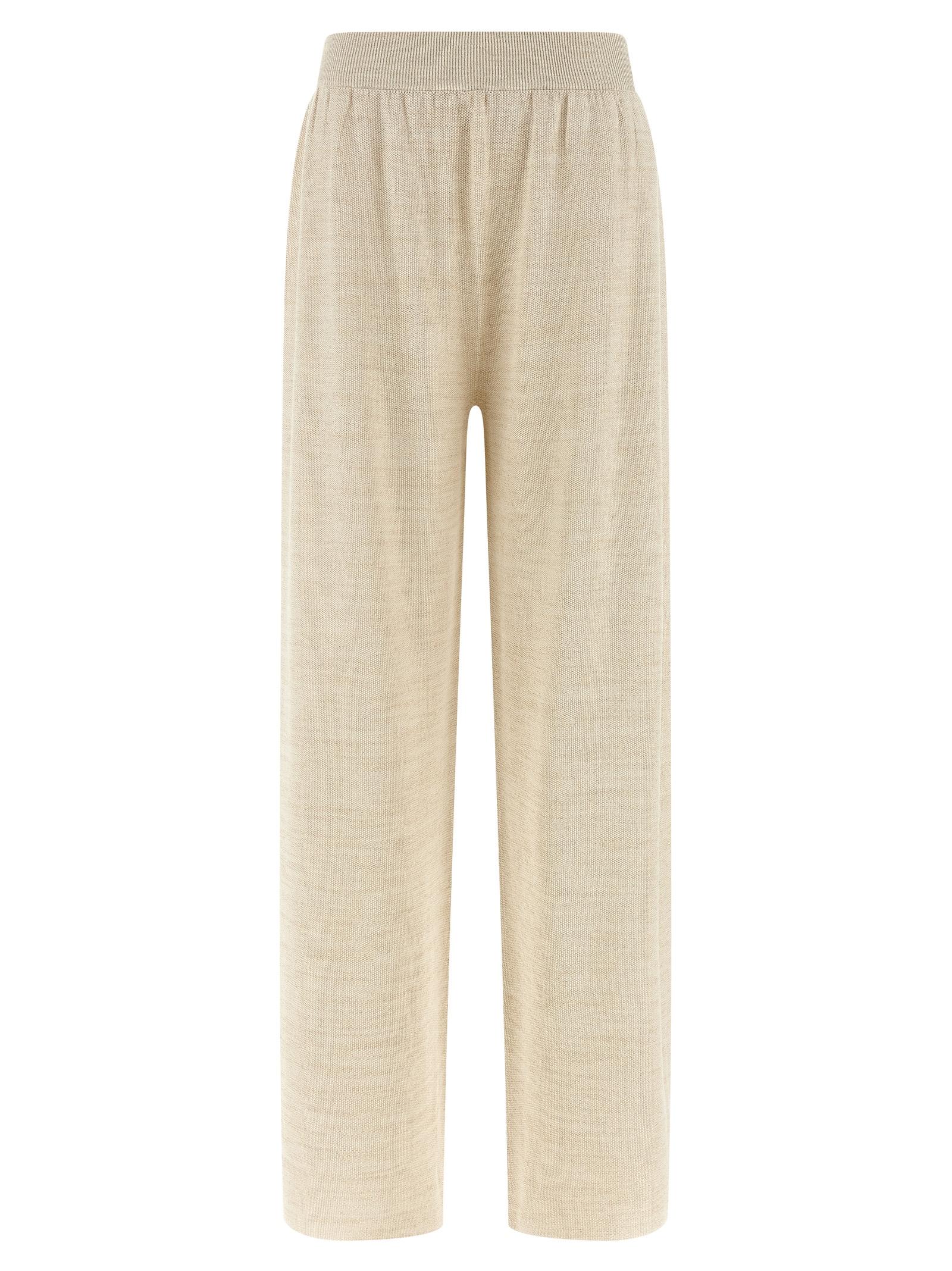fabiana filippi lamé thread trousers gold pant - women