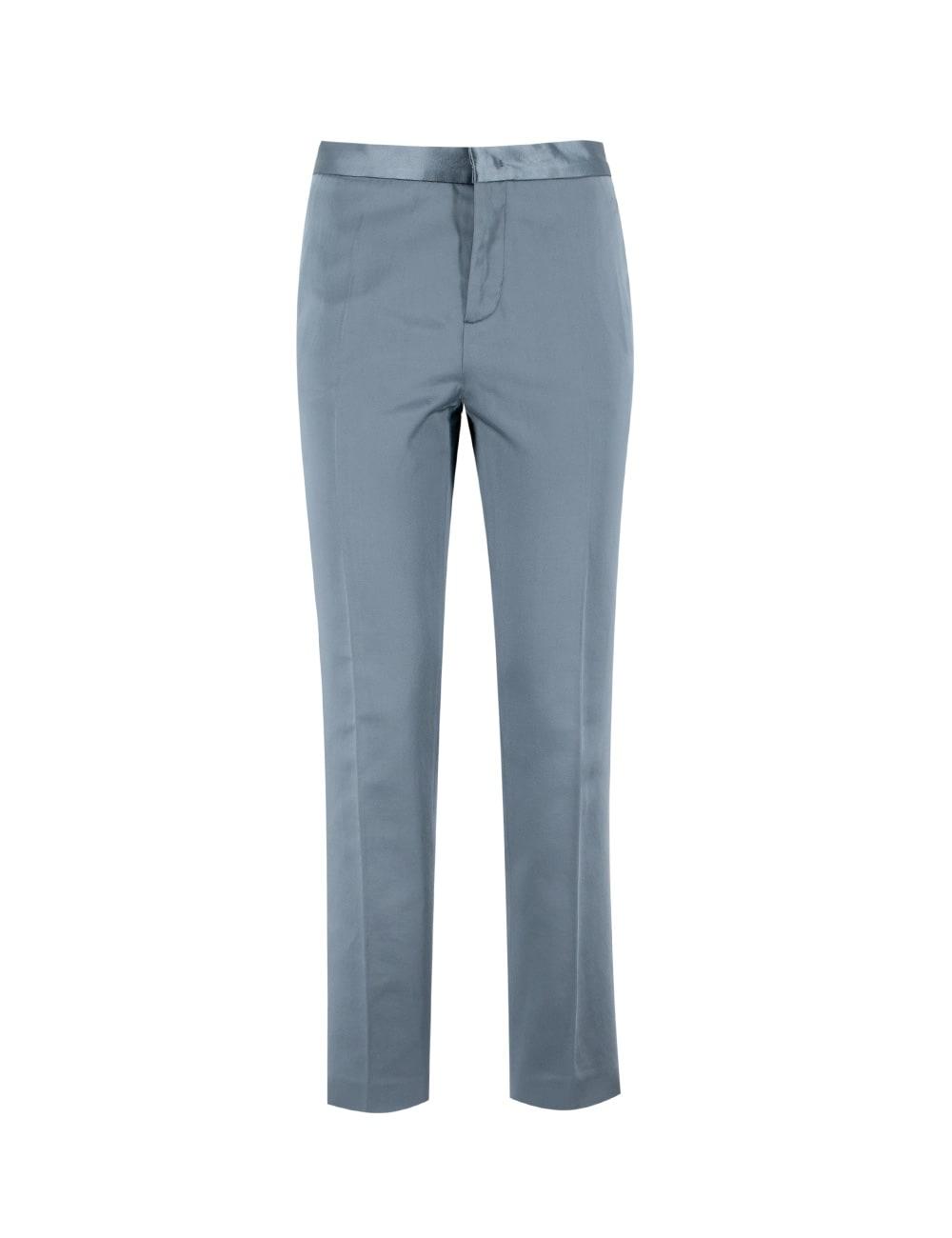 fabiana filippi linen viscose cloth regular trousers