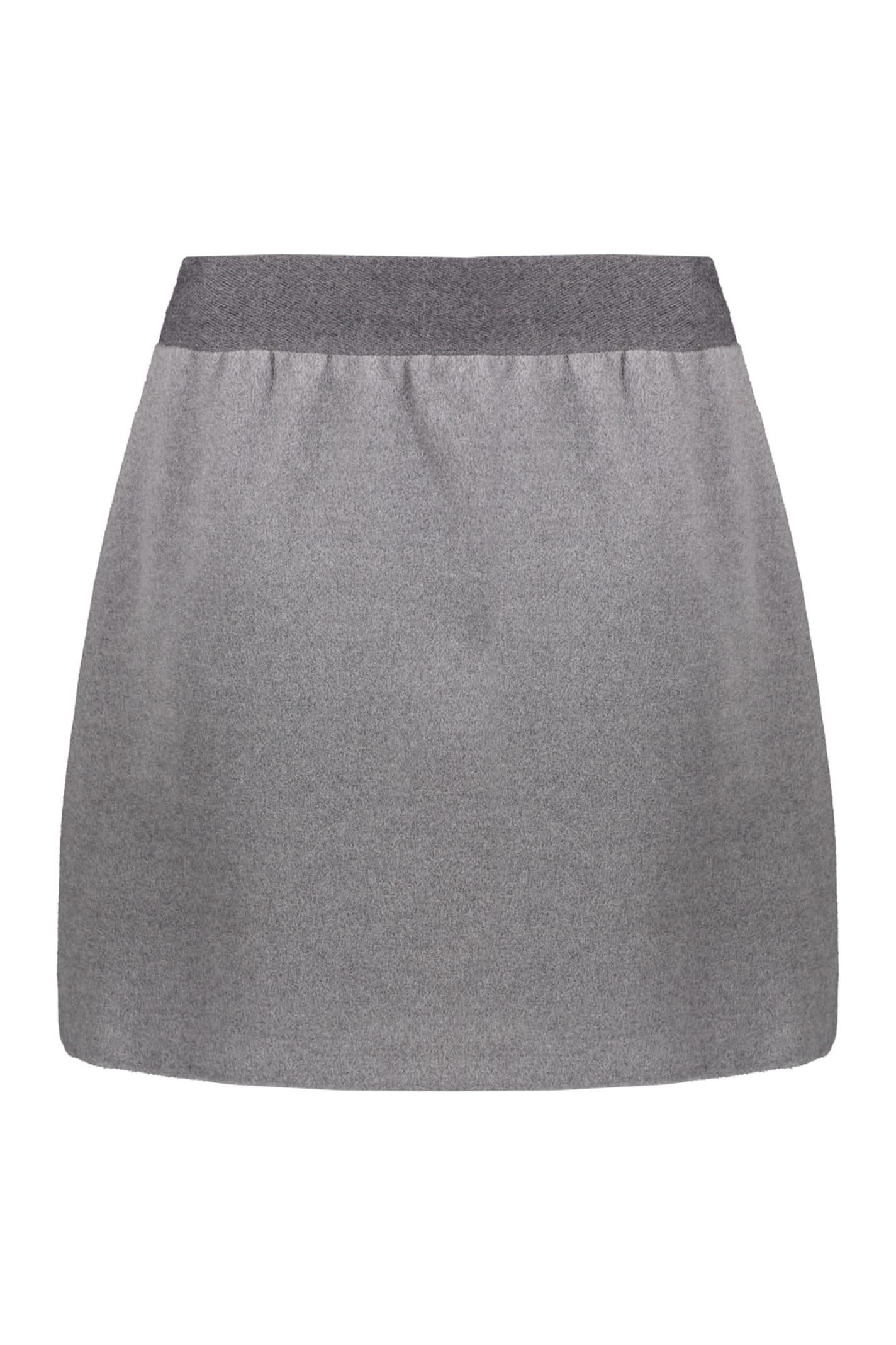 fabiana filippi mini skirt in virgin wool