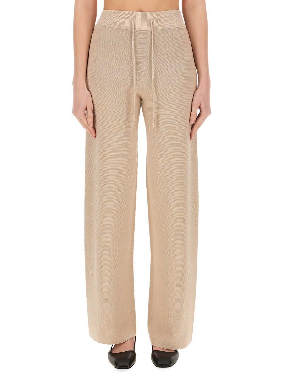 fabiana filippi organic cotton and lurex pants