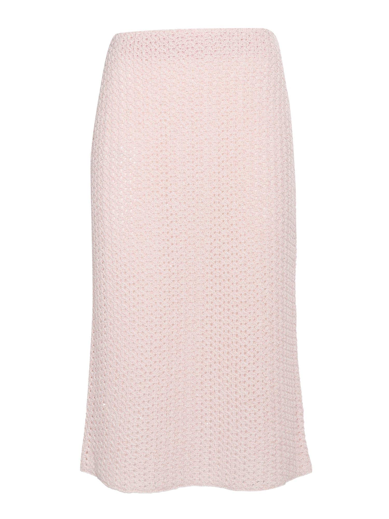 fabiana filippi pink midi skirt