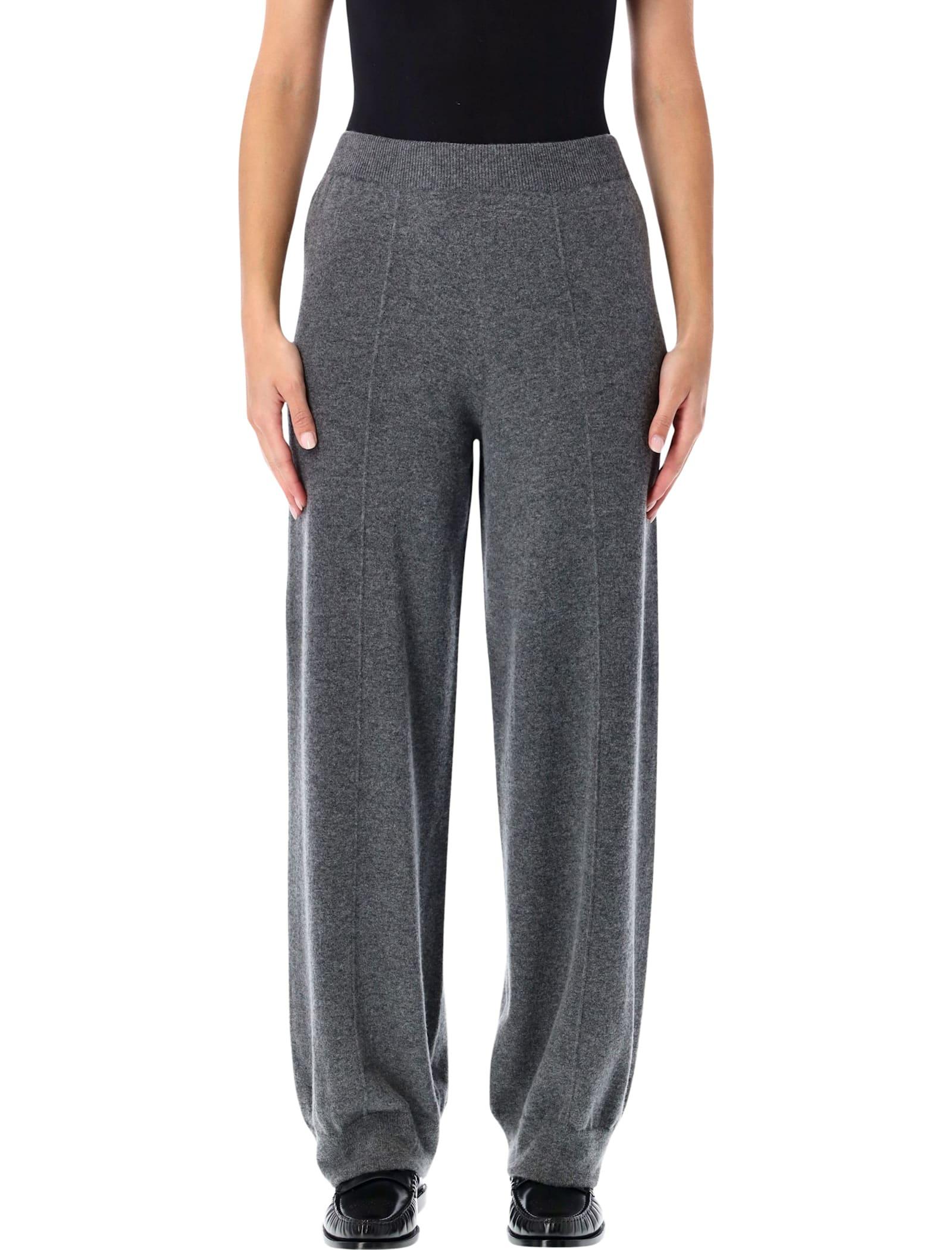 fabiana filippi platinum wool-cashmere jogging trousers