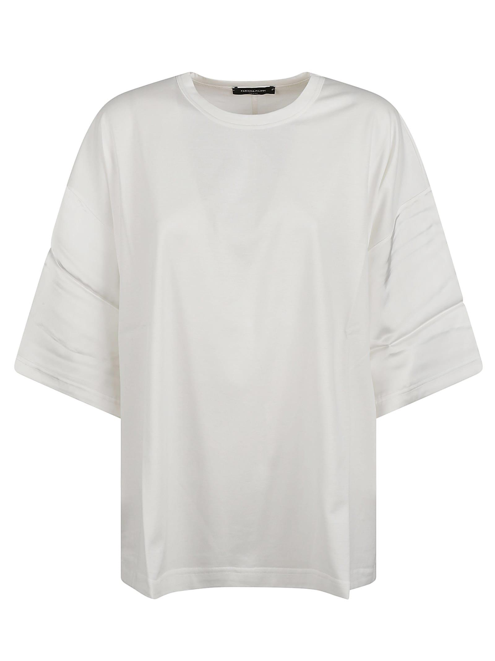 fabiana filippi round neck oversized t-shirt