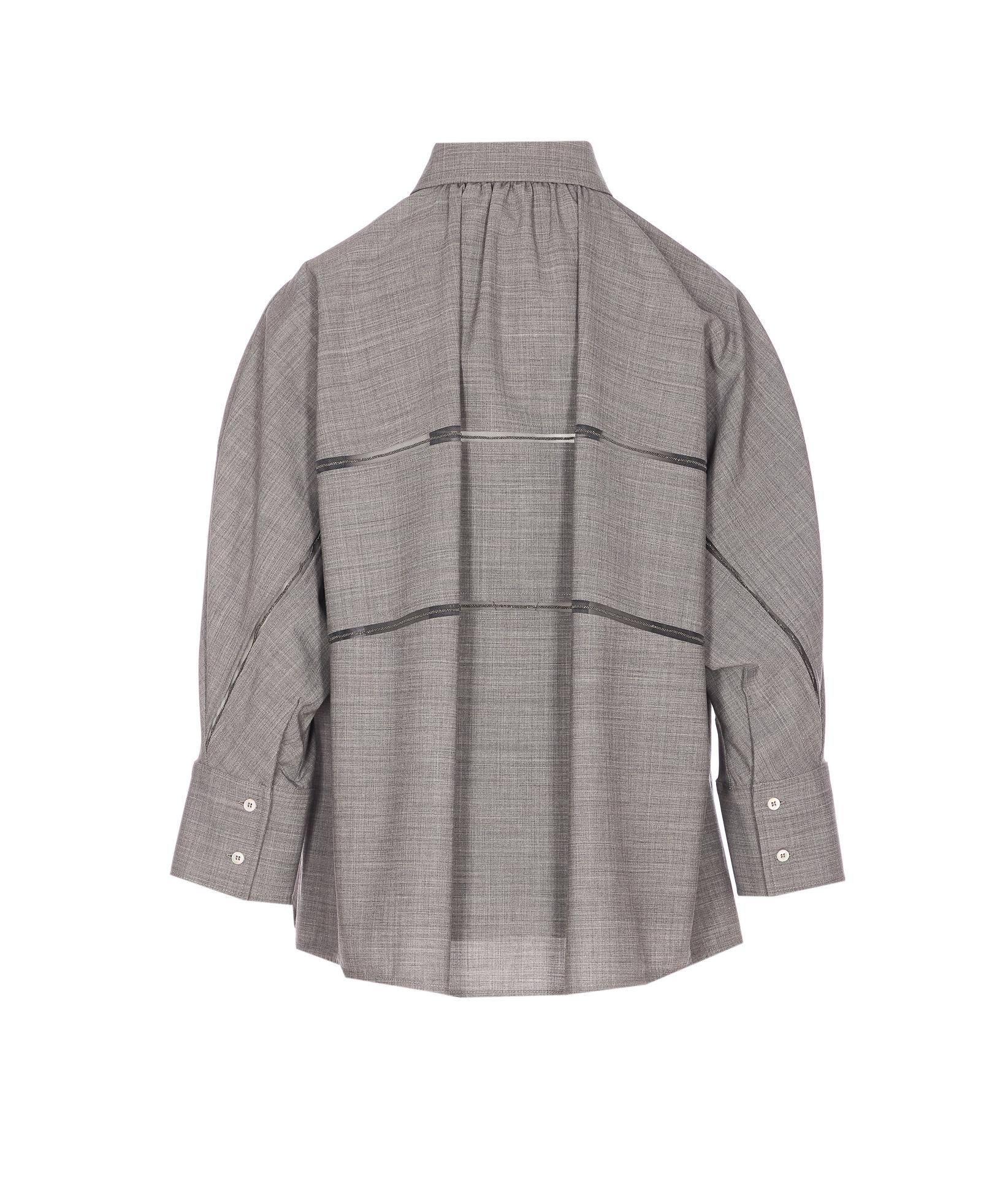 fabiana filippi shirts grey virgin wool - women