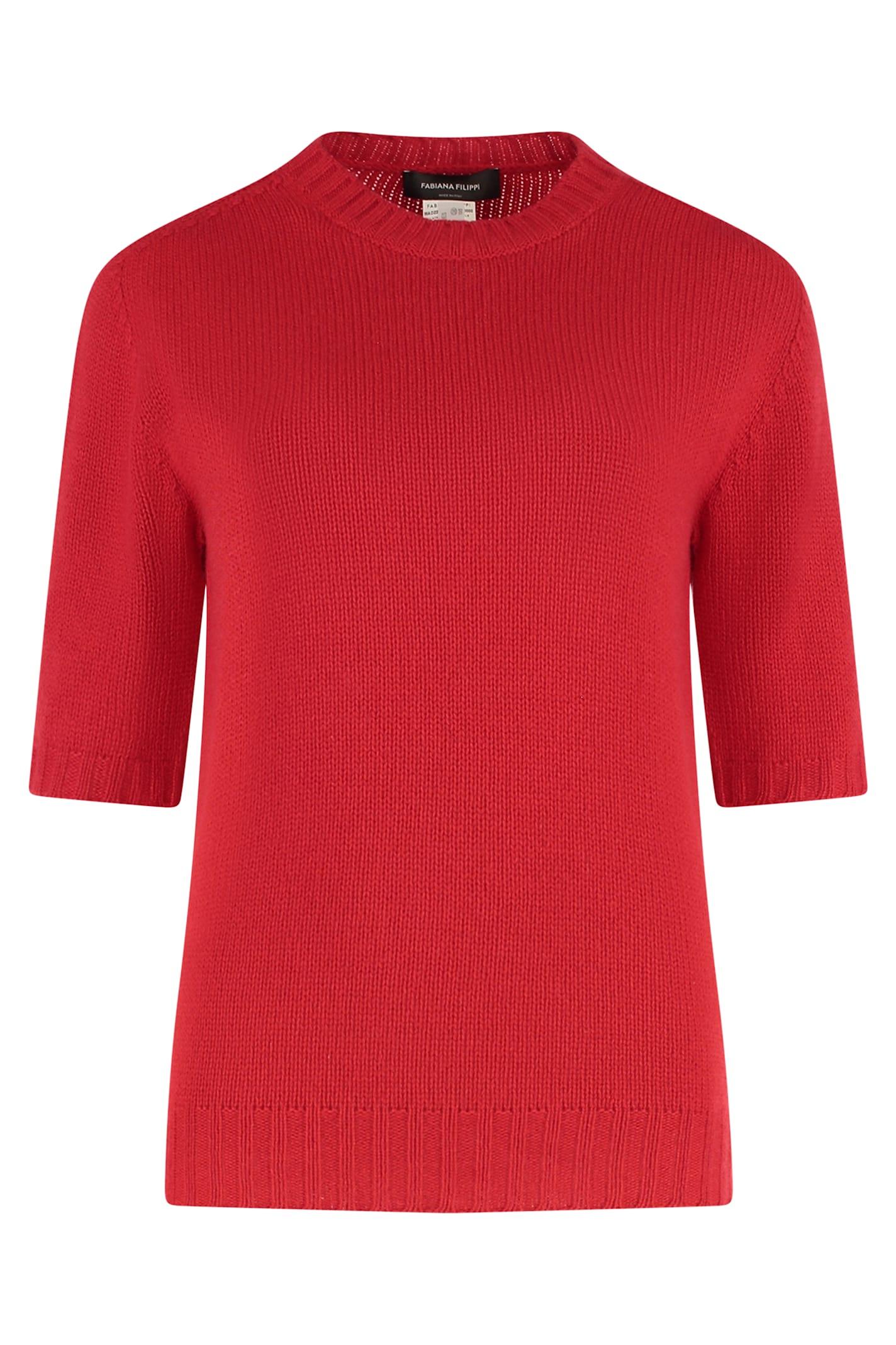 fabiana filippi short sleeve sweater