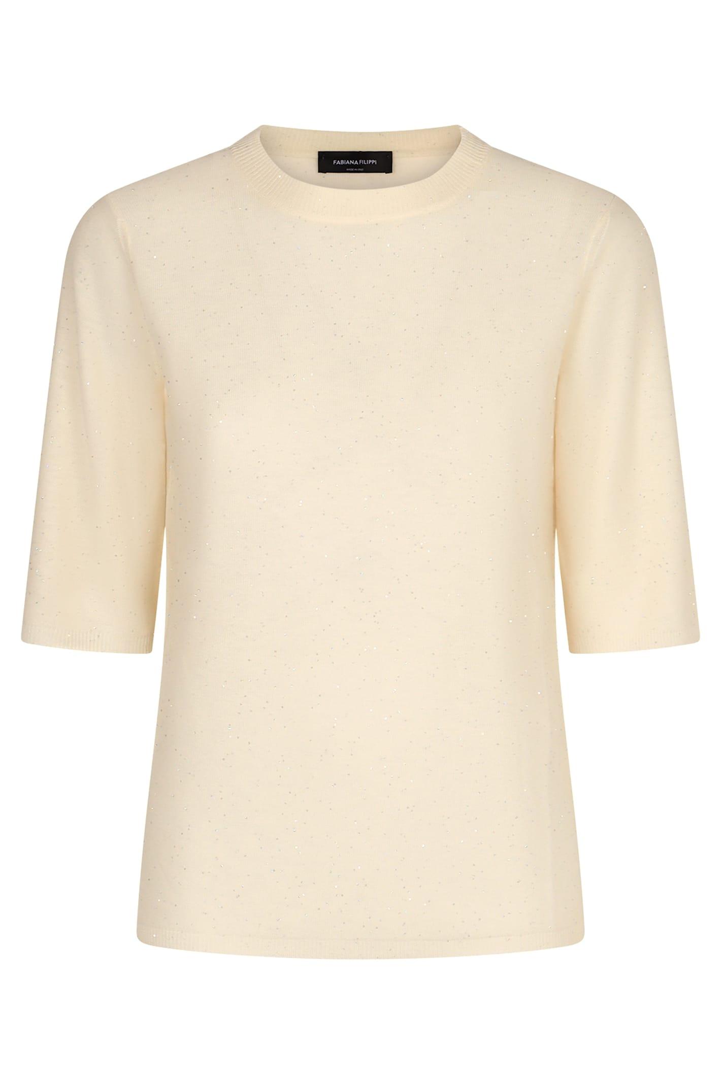fabiana filippi short sleeve sweater