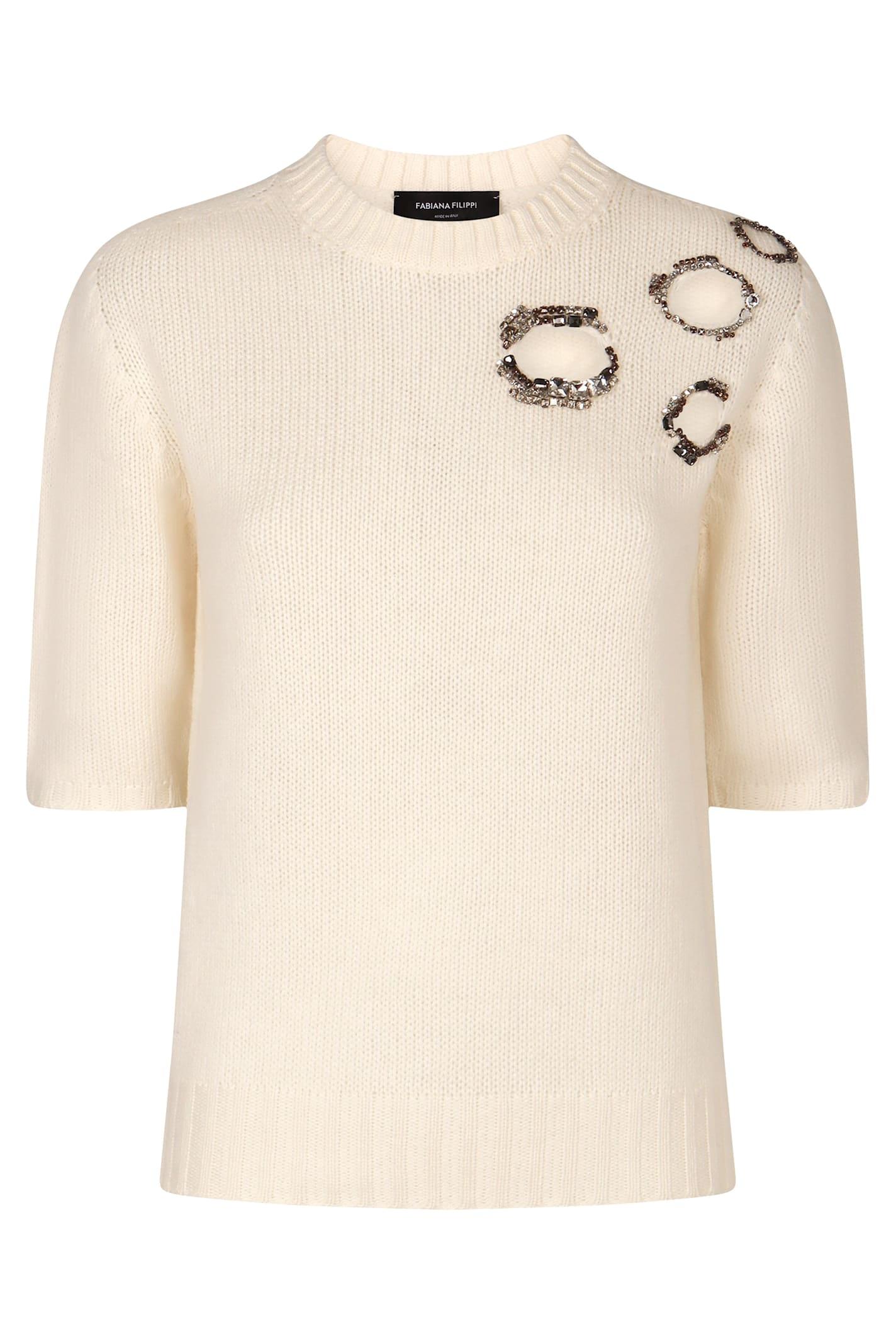 fabiana filippi short sleeve sweater