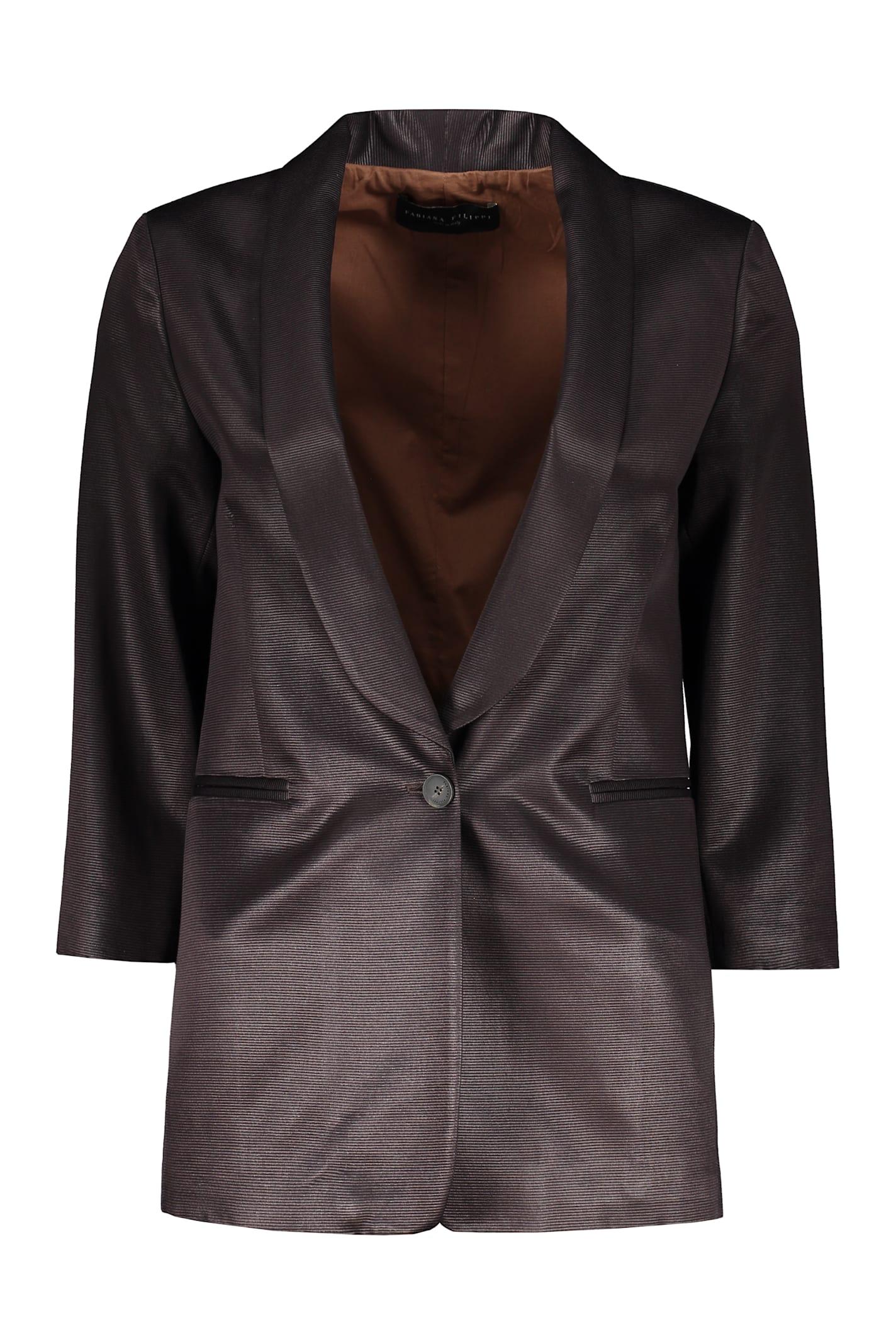 fabiana filippi single-breasted blazer